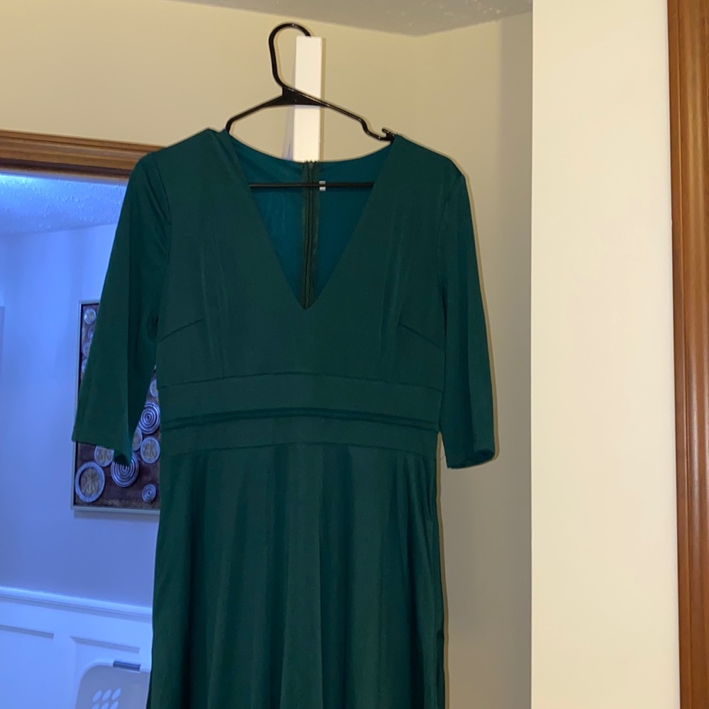 Green dress